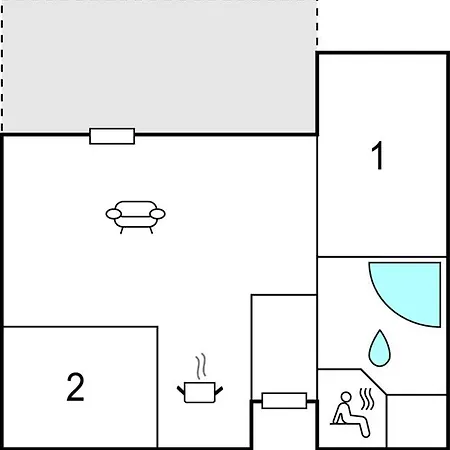 2 Bedroom Stunning In レヒリン